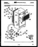 SYSTEM AND AUTOMATIC DEFROST PARTS Diagram and Parts List for FPD12TFH0  Frigidaire Refrigerator