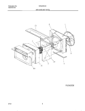 AIR HANDLING PARTS Diagram and Parts List for WAS250K2A1  Westinghouse Air Conditioner