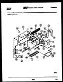UPPER BODY PARTS Diagram and Parts List for 77-4957-32-09  Tappan Range