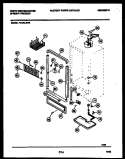 CABINET PARTS Diagram and Parts List for FU196LRW6  Frigidaire Freezer