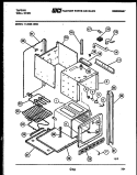 BODY PARTS Diagram and Parts List for 11-2969-00-03  Tappan Wall Oven