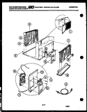 Part Location Diagram of A351502 Frigidaire COVER-P.C. BOARD