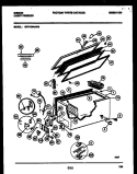 Part Location Diagram of 5303208408 Frigidaire LATCH