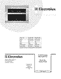 COVER Diagram and Parts List for E30SO75ESSA  Electrolux Microwave