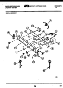 CONSOLE AND CONTROL PARTS Diagram and Parts List for LG600MXD1  Frigidaire Washer Dryer Combo