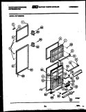 Part Location Diagram of 3206284 Frigidaire PANEL-INNER DOOR
