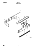 CONTROL PANEL Diagram and Parts List for FGB557CEBB  Frigidaire Wall Oven
