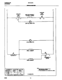 WIRING DIAGRAM Diagram and Parts List for MEF305PBWB  Frigidaire Range