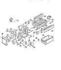 ICE MAKER Diagram and Parts List for RT17F2WT3A  Gibson Refrigerator