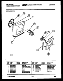 AIR HANDLING PARTS Diagram and Parts List for M205H1QA  Kelvinator Air Conditioner