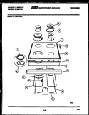 COOKTOP AND BROILER PARTS Diagram and Parts List for 31-7969-00-02  Tappan Range