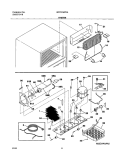 SYSTEM Diagram and Parts List for WRT21MR7AS3  Westinghouse Refrigerator