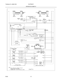 WIRING SCHEMATIC Diagram and Parts List for GLEFM397DSA  Frigidaire Range