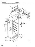 CABINET W / FAN ASSEMBLY Diagram and Parts List for GRT15DRAD2  Gibson Refrigerator