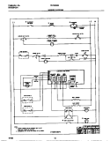 WIRING DIAGRAM Diagram and Parts List for TEF365BEWA  Tappan Range