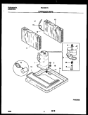 COMPRESSOR PARTS Diagram and Parts List for FAC053T7A3  Frigidaire Air Conditioner