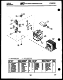 POWER CONTROL Diagram and Parts List for 56-2677-10-01  Tappan Microwave