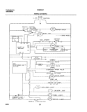 WIRING SCHEMATIC Diagram and Parts List for FRS26F4CQ0  Frigidaire Refrigerator