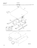 Part Location Diagram of 316098140 Frigidaire MAIN TOP Assembly