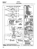 WIRING DIAGRAM Diagram and Parts List for MEF355CGB5  Frigidaire Range