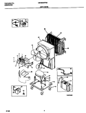 Part Location Diagram of 327650609 Frigidaire CONDENSER
