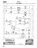 WIRING DIAGRAM Diagram and Parts List for WEF350SAWB  Frigidaire Range