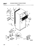 SYSTEM Diagram and Parts List for FRT21NSGD1  Frigidaire Refrigerator