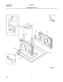 SYSTEM Diagram and Parts List for WAL100K1A1  Westinghouse Air Conditioner