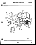 BODY PARTS Diagram and Parts List for 31-2238-00-06  Tappan Range