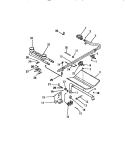 BURNERS, IGNITORS, CONTROLS Diagram and Parts List for G21PCL0  Frigidaire Wall Oven