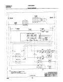 WIRING DIAGRAM Diagram and Parts List for FGF351SGWA  Frigidaire Range