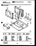 SYSTEM PARTS Diagram and Parts List for AR24NS8F7  Frigidaire Air Conditioner