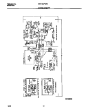 WIRING DIAGRAM Diagram and Parts List for MRT15CPEW2  Frigidaire Refrigerator