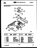 Part Location Diagram of 5308068025 Frigidaire LATCH