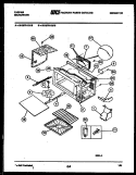 WRAPPER AND BODY PARTS Diagram and Parts List for 56-2678-10-16  Tappan Microwave