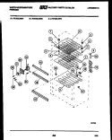 Part Location Diagram of 08010736 Frigidaire SHELF, SECOND