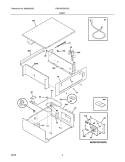 Part Location Diagram of 318281215 Frigidaire PANEL