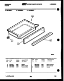 DRAWER PARTS Diagram and Parts List for RA30EH1  Frigidaire Range