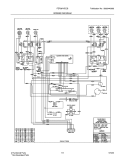 WIRING DIAGRAM Diagram and Parts List for FEF387XECB  Frigidaire Range