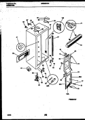 CABINET PARTS Diagram and Parts List for MRS20HRAD1  Uni Refrigerator