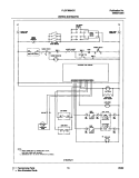 WIRING DIAGRAM Diagram and Parts List for PLGF389ACC  Frigidaire Range