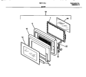 Part Location Diagram of 5303307943 Frigidaire FRAME-DOOR