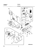 CONTROLS Diagram and Parts List for FRS26R4CW1  Frigidaire Refrigerator
