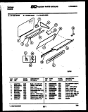 SPLASHER CONTROL Diagram and Parts List for 76-4667-00-08  Tappan Microwave Oven Combo