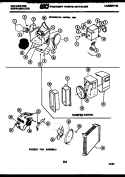 REFRIGERATOR CONTROL ASSEMBLY, DAMP Diagram and Parts List for FSK190EN1V  Kelvinator Refrigerator