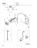 CONTROLS Diagram and Parts List for FAC104M1A1  Frigidaire Air Conditioner