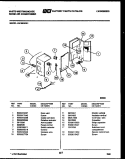 ELECTRICAL PARTS Diagram and Parts List for AS186N2K1  Frigidaire Air Conditioner