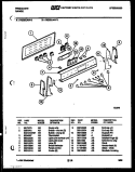 Part Location Diagram of 5303211172 Frigidaire PANEL - CONTROL