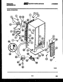 SYSTEM AND AUTOMATIC DEFROST PARTS Diagram and Parts List for FPE19V3FA0  Frigidaire Refrigerator