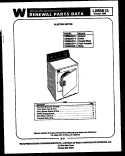COVER Diagram and Parts List for AH084K2T1  Frigidaire Air Conditioner